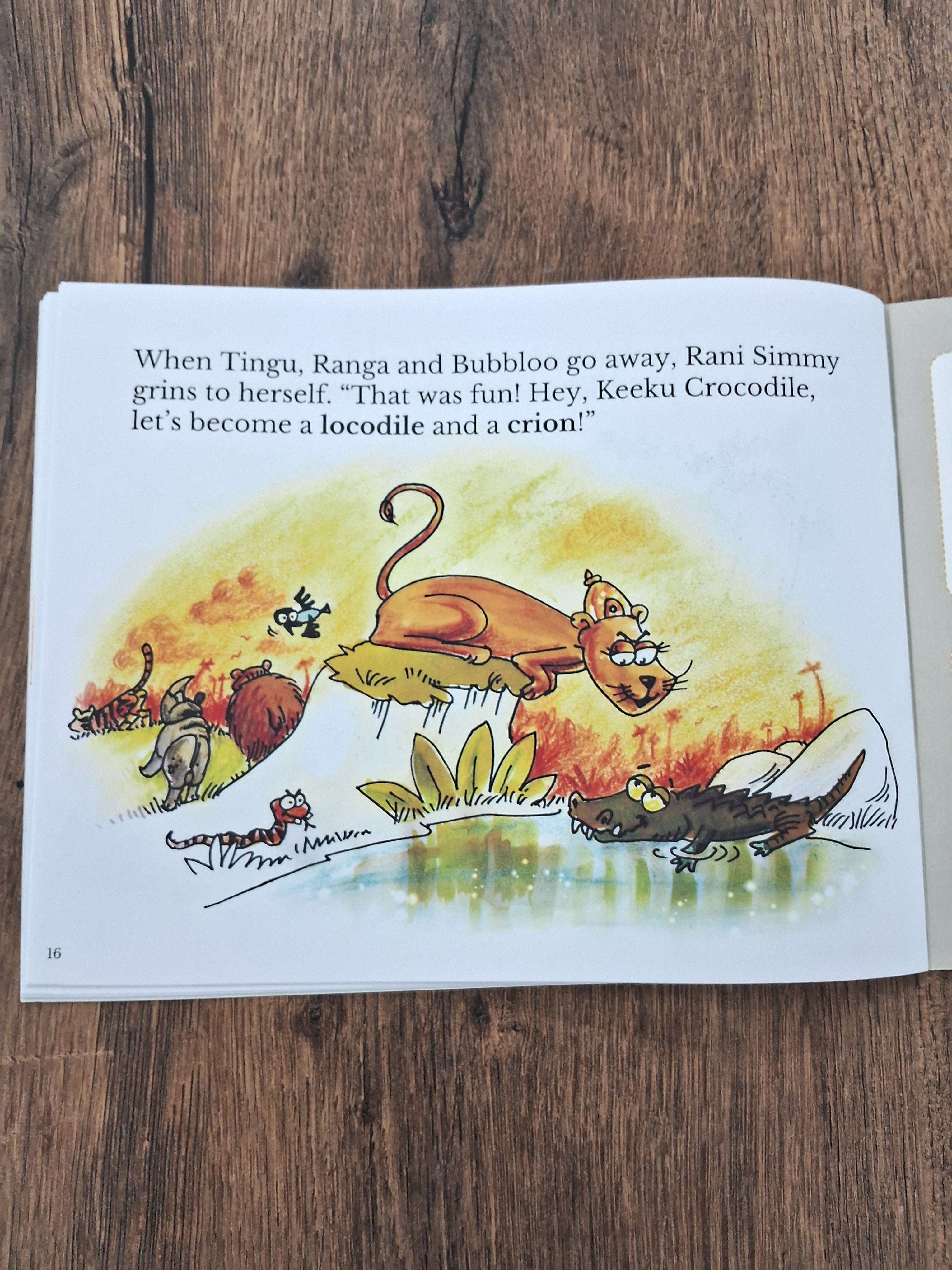 The Tino, The Rhear And The Biger - English Pratham - Level 2