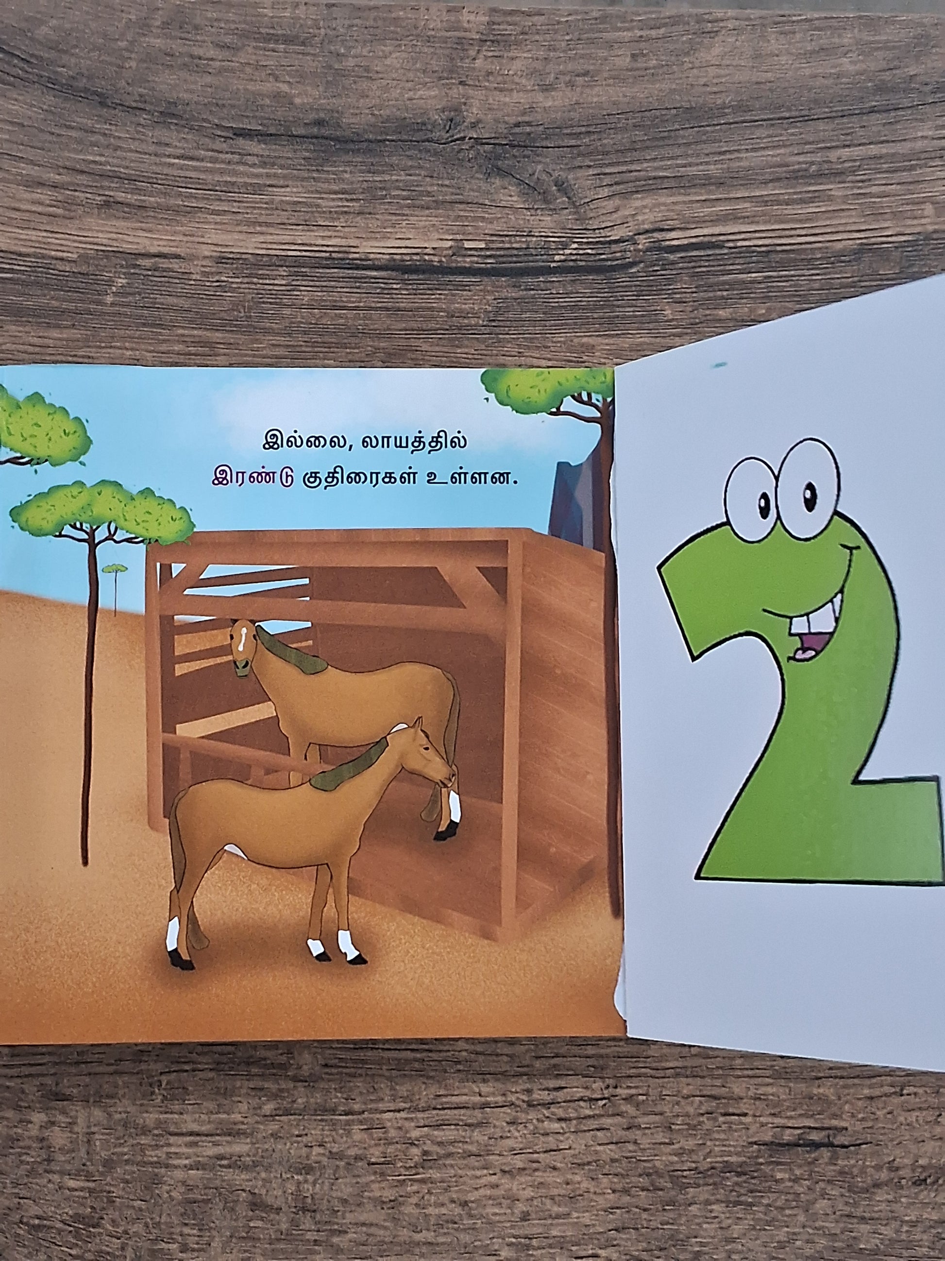 Saravin Mani Enge - Flip Flap Book