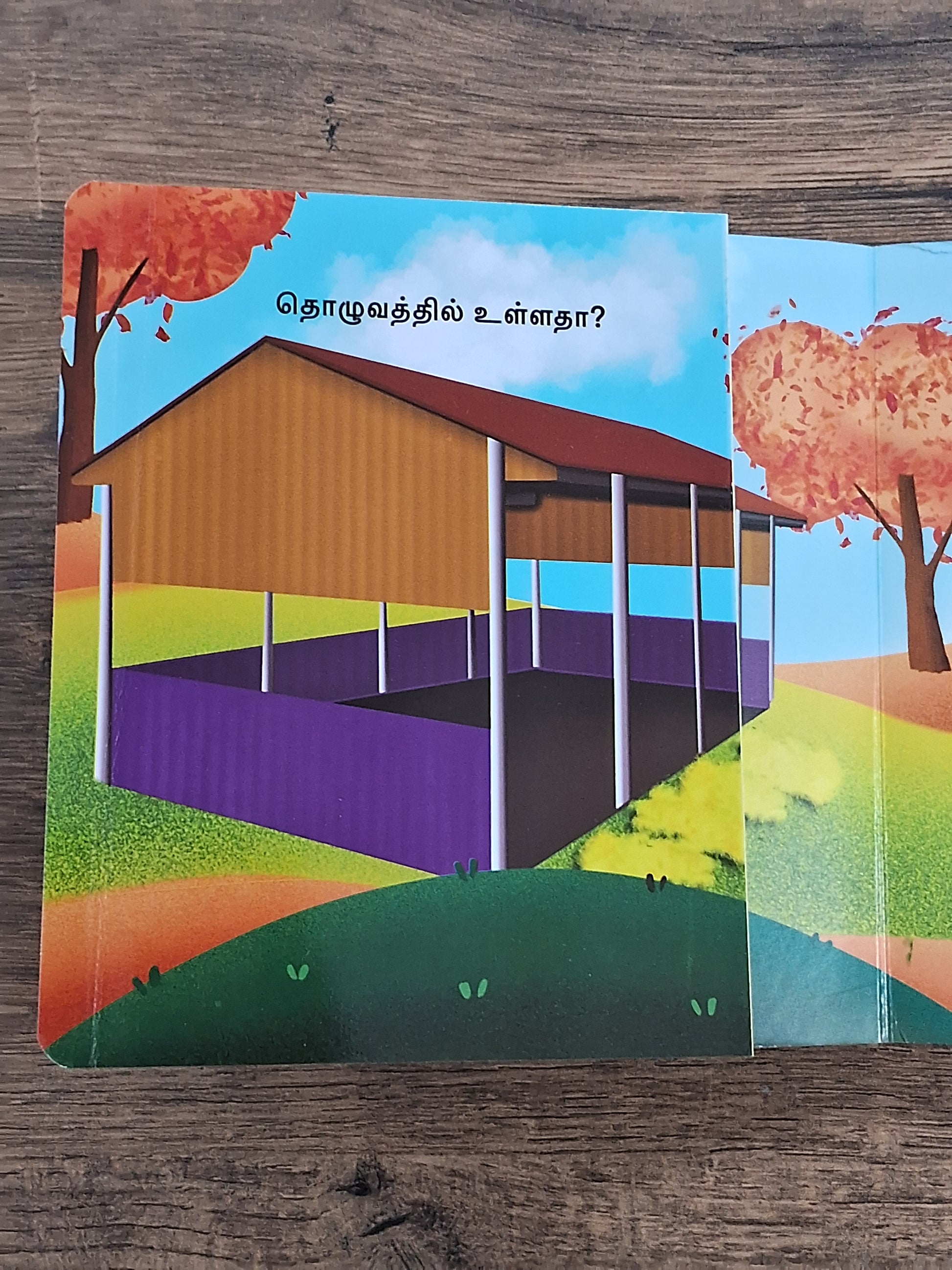 Saravin Mani Enge - Flip Flap Book