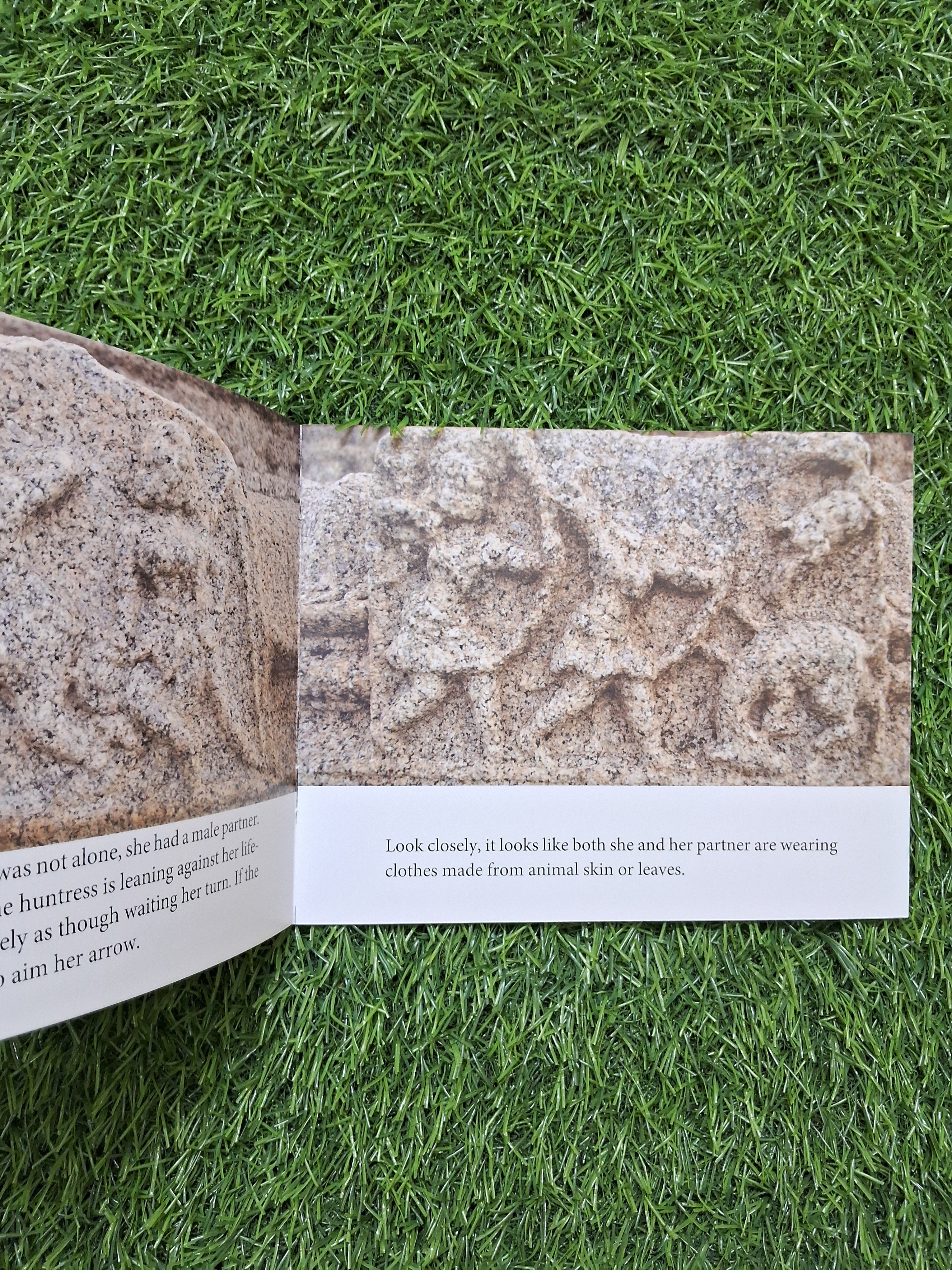 While the women went hunting, what did the men do?