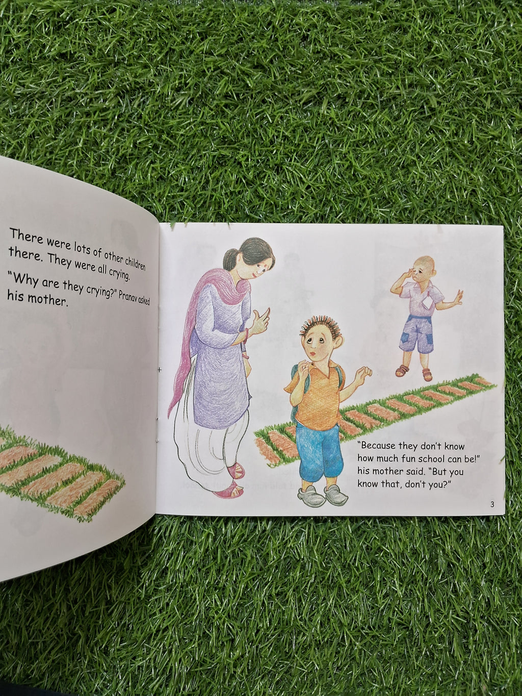 Pranav's First Day at School - Best Seller