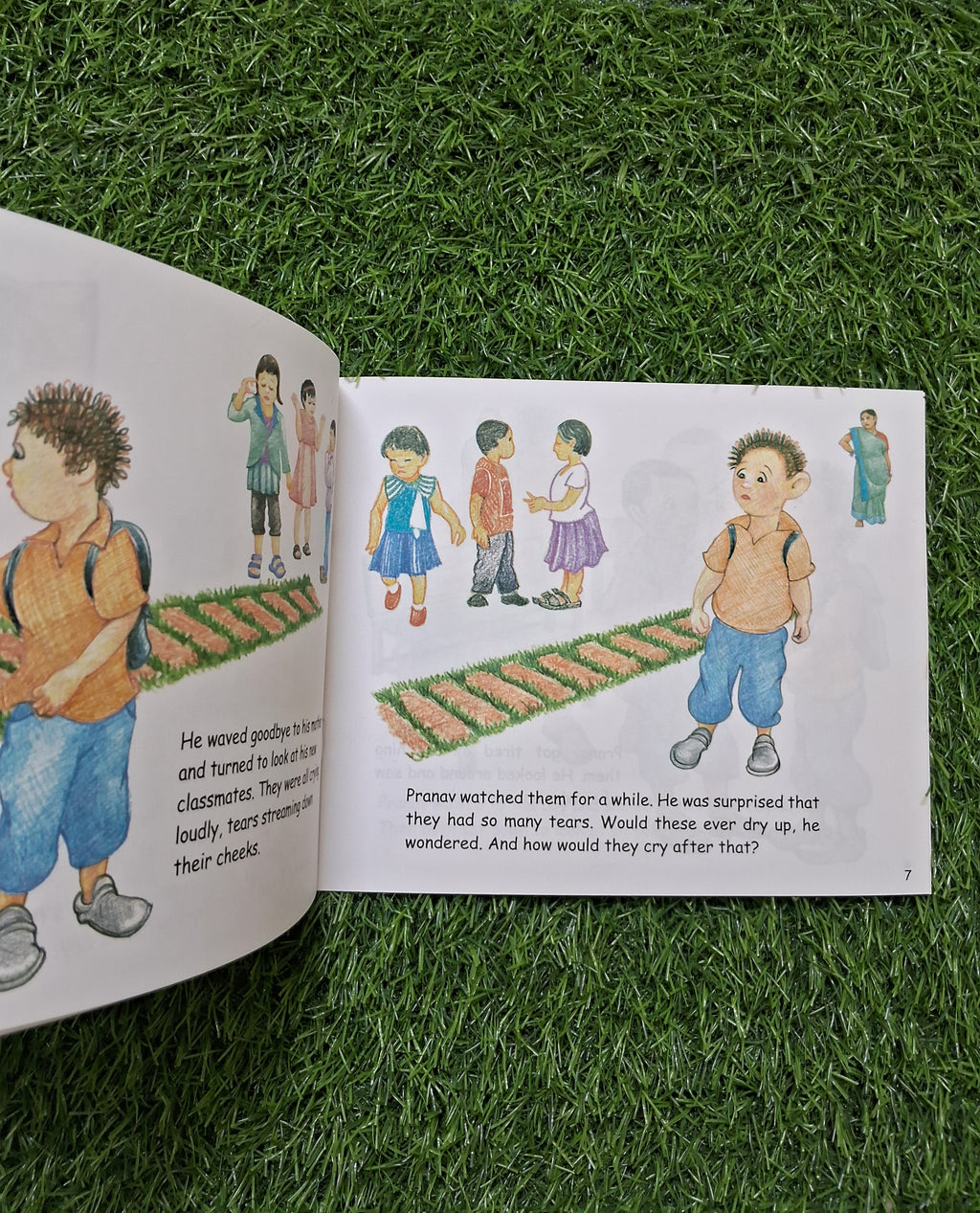 Pranav's First Day at School - Best Seller