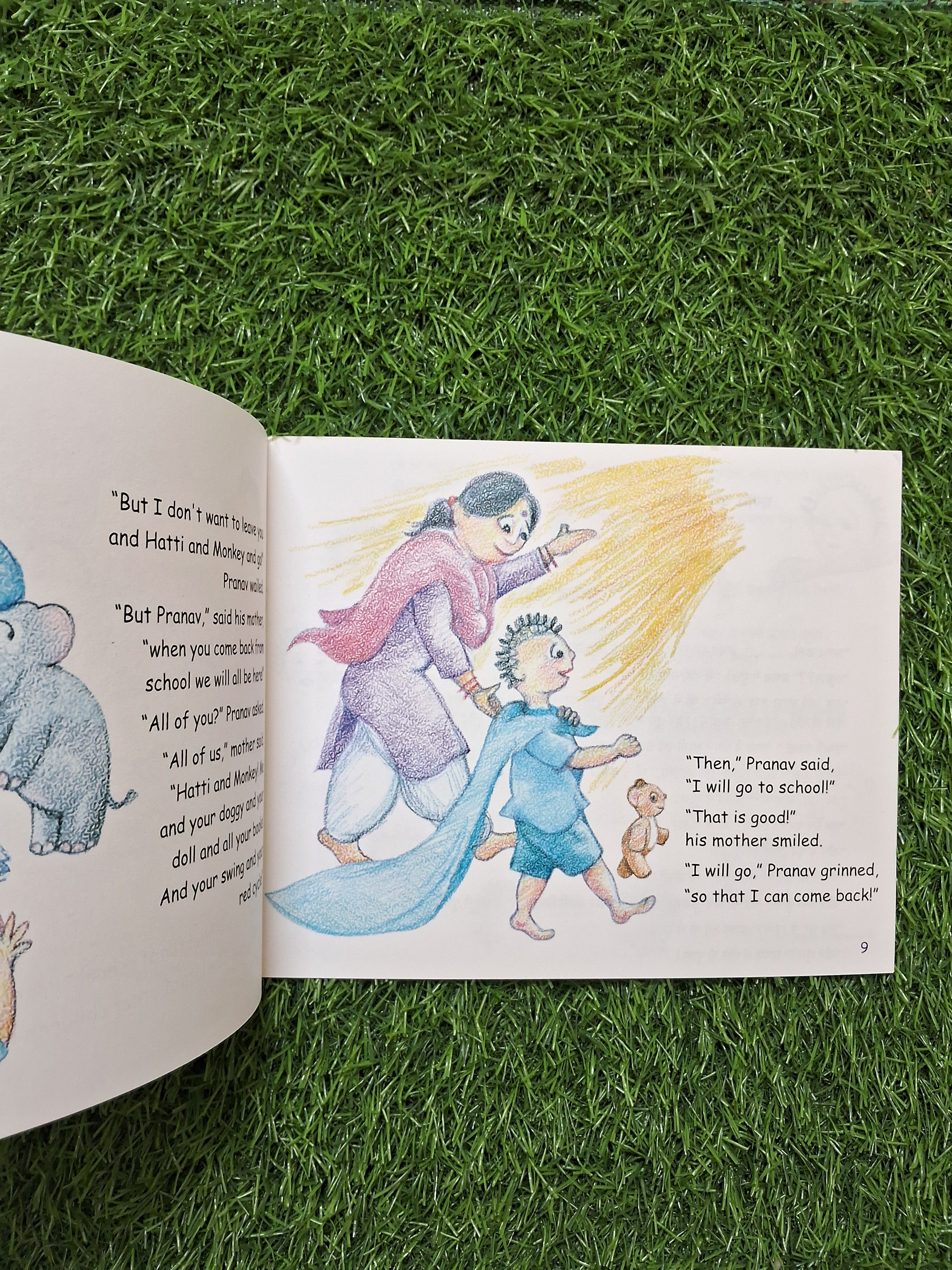 How Pranav went to School?