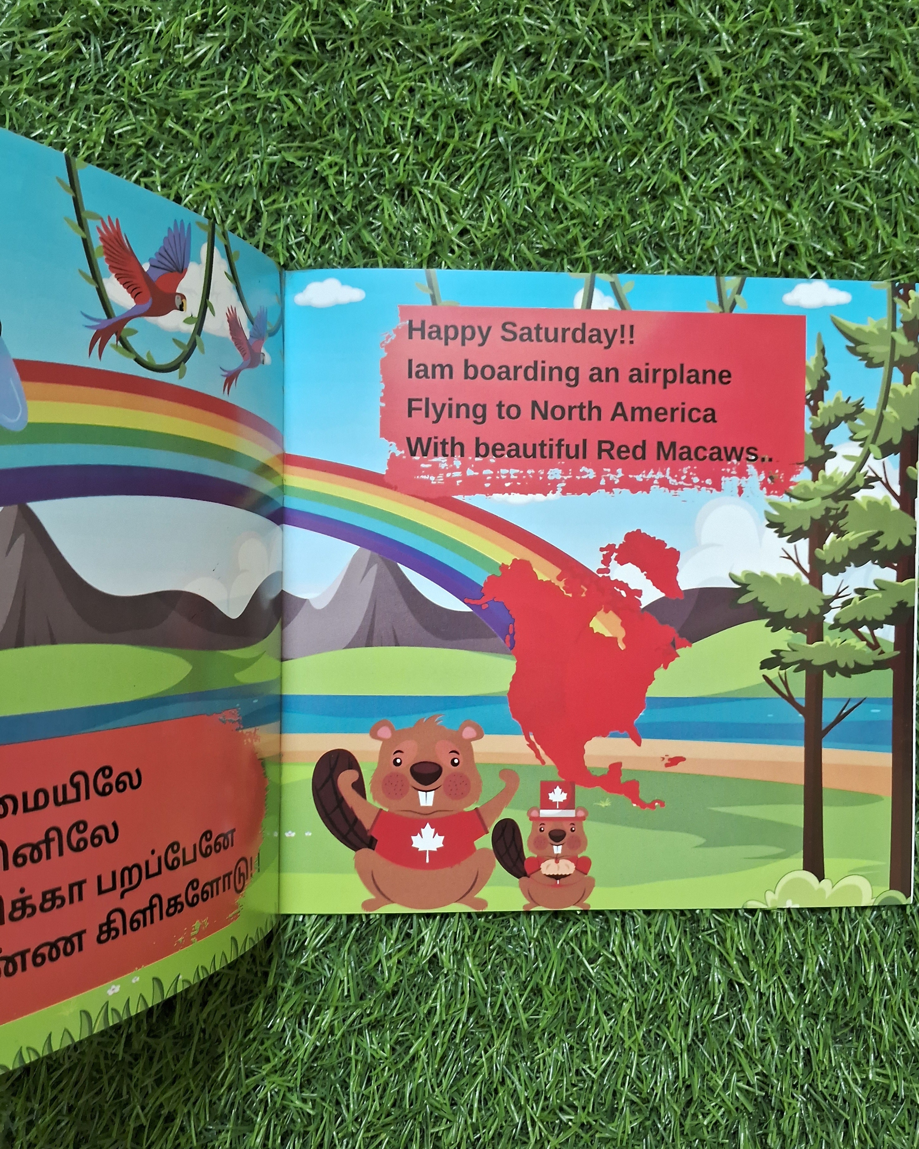 Rainbow Journey - வானவில் பயணம் - Bilingual Book