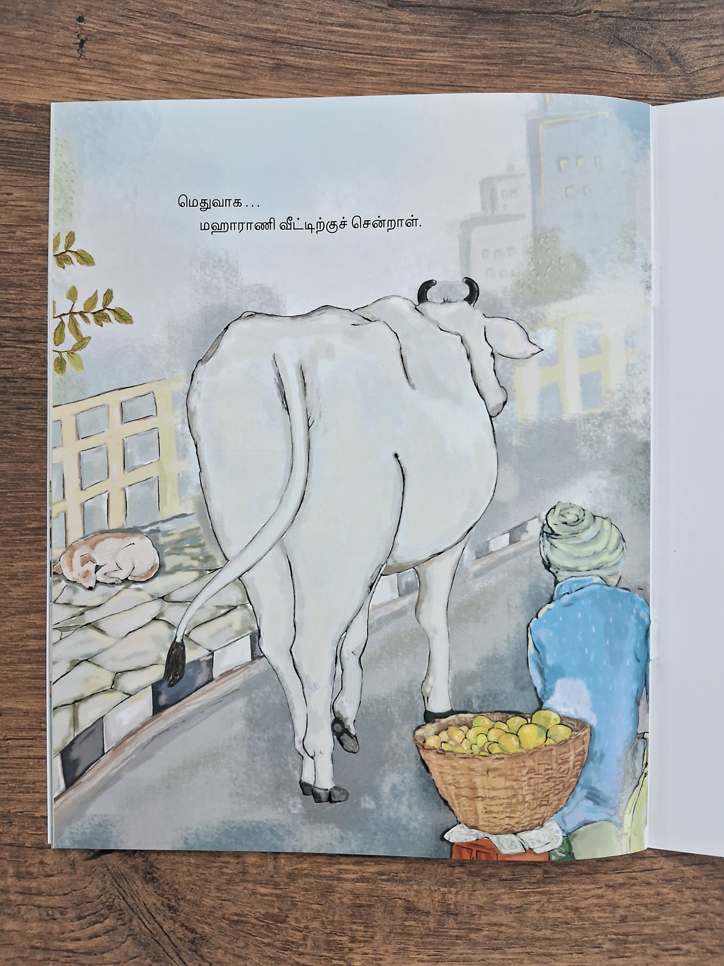 Maharani the Cow - Tamil - Picture Book