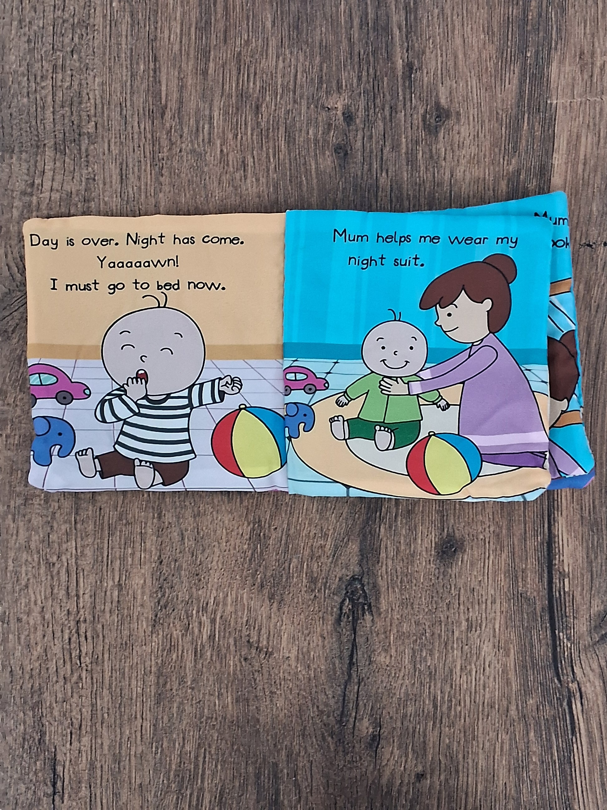 Sleep Time - Daily Routine (Cloth Book)