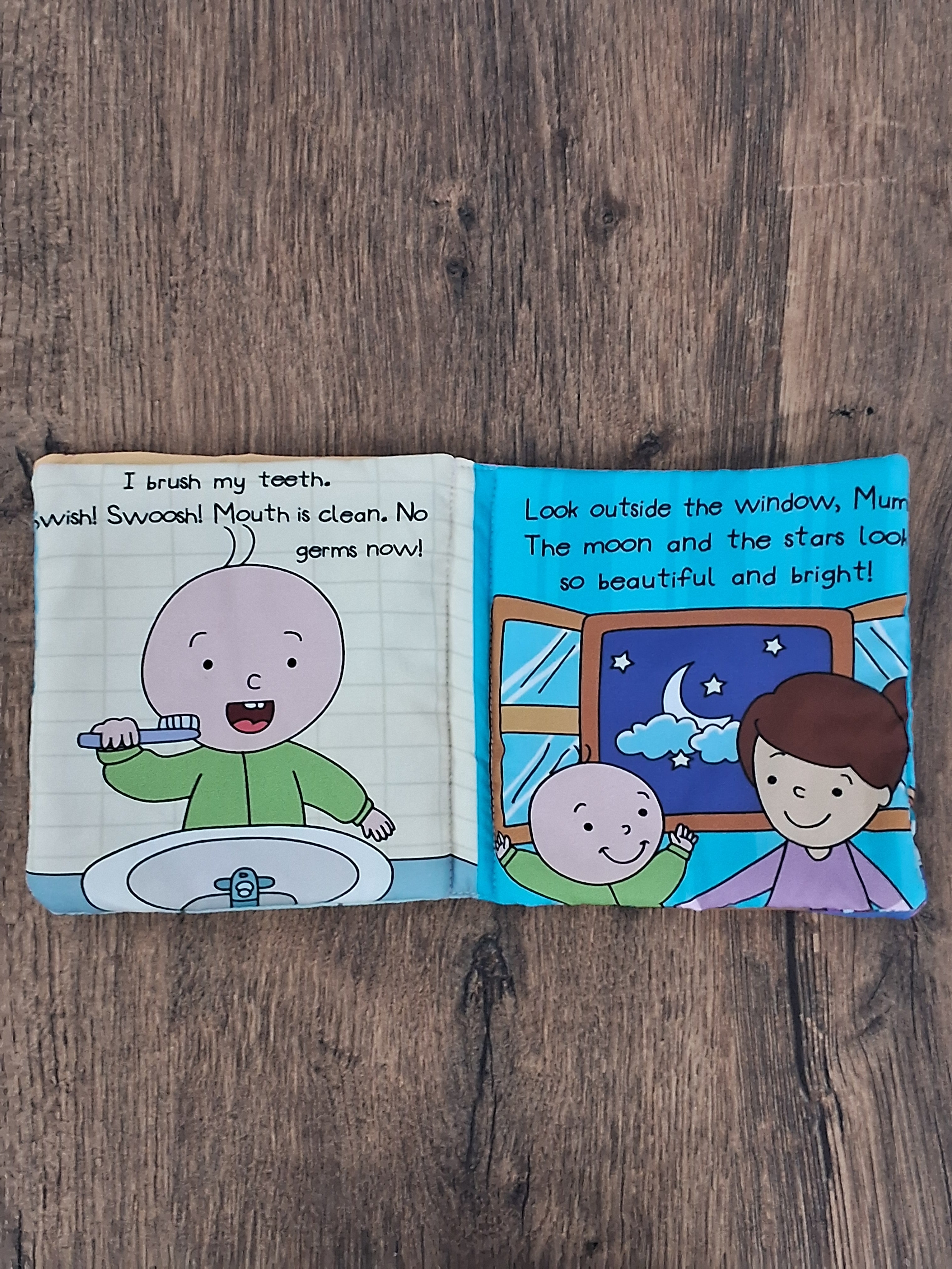 Cloth Book Combo - Bedtime Routine (Set of 4 Books)