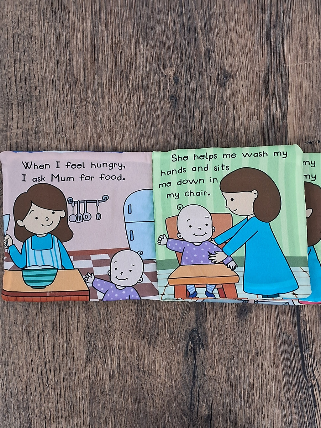 Meal Time - Daily Routine (Cloth Book)