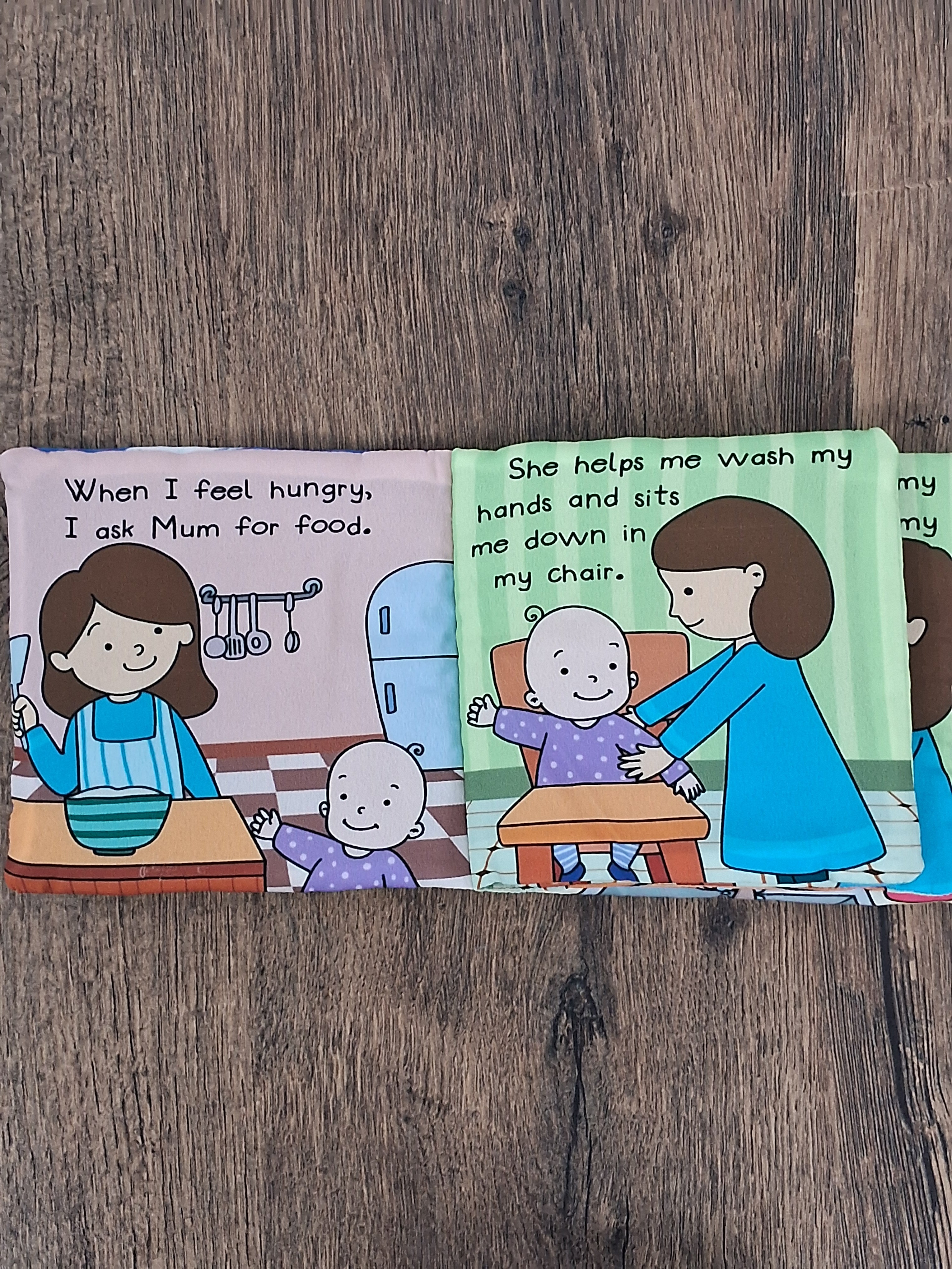 Meal Time - Daily Routine (Cloth Book)