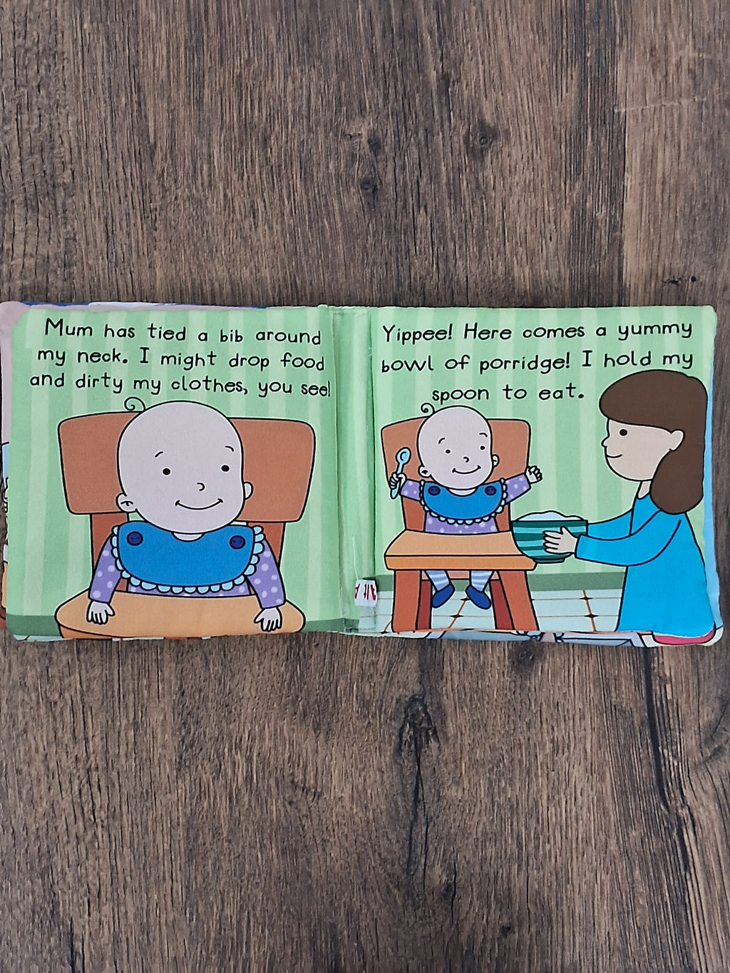 Meal Time - Daily Routine (Cloth Book)