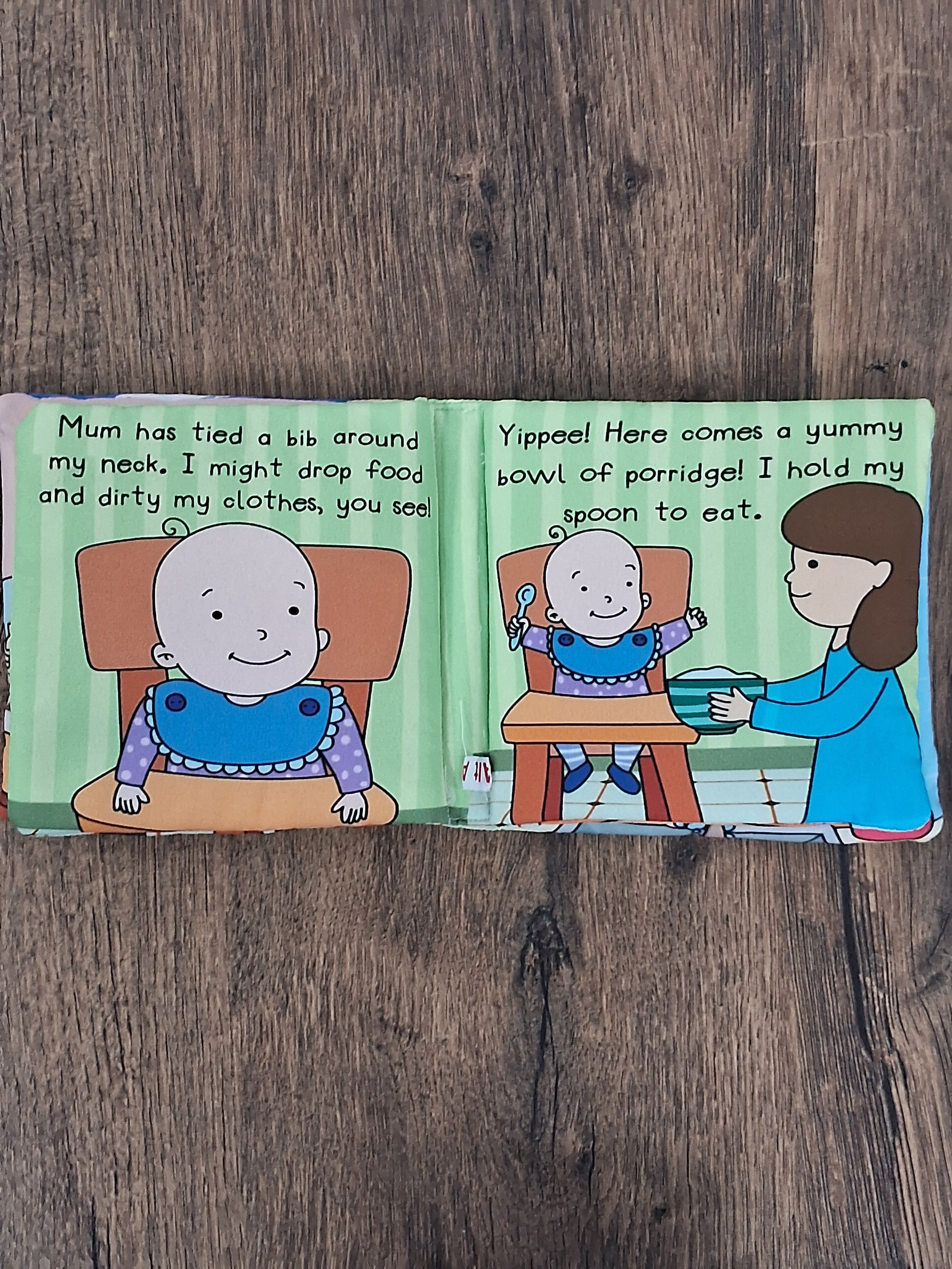 Meal Time - Daily Routine (Cloth Book)