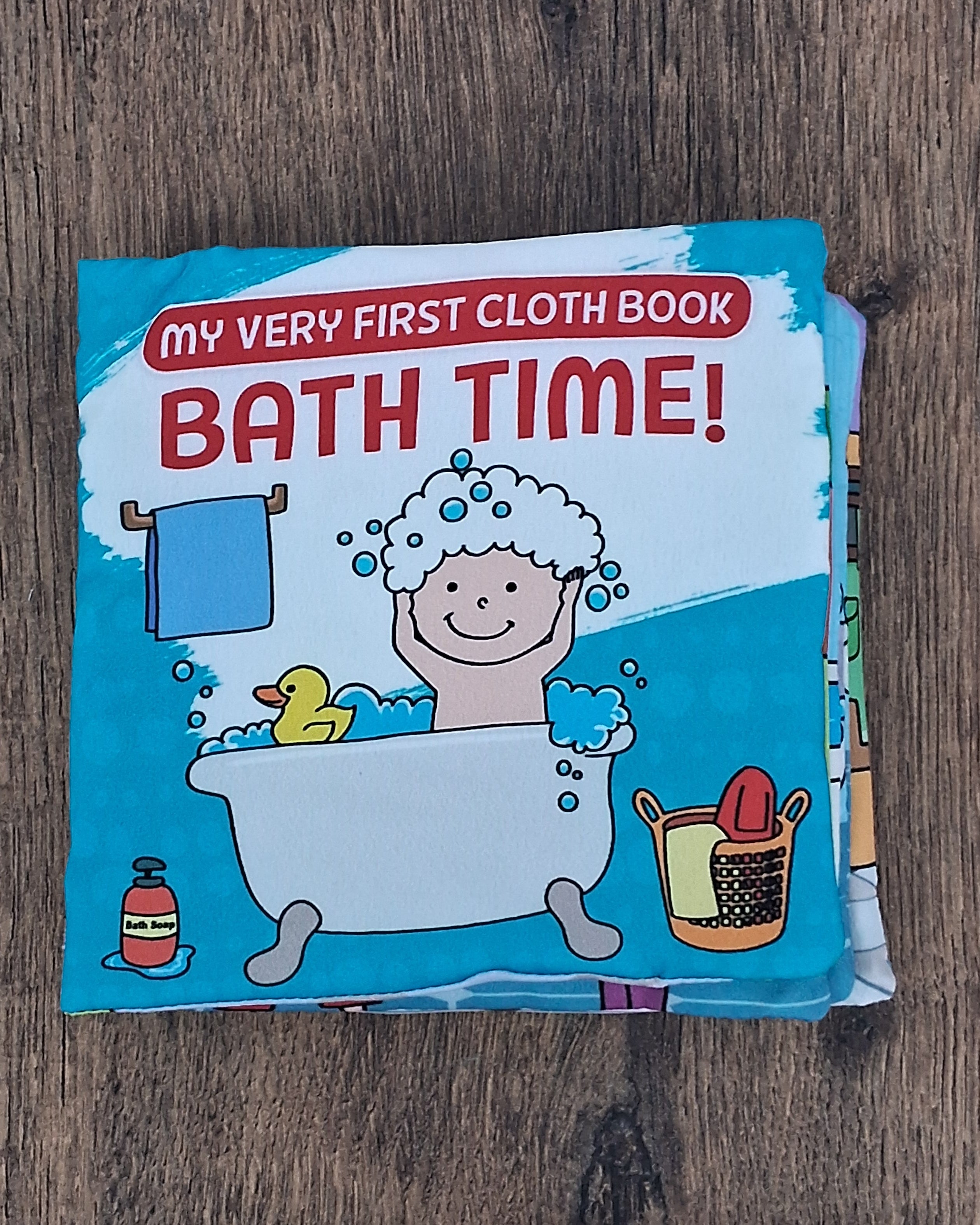 Bath Time - Daily Routine (Cloth Book)