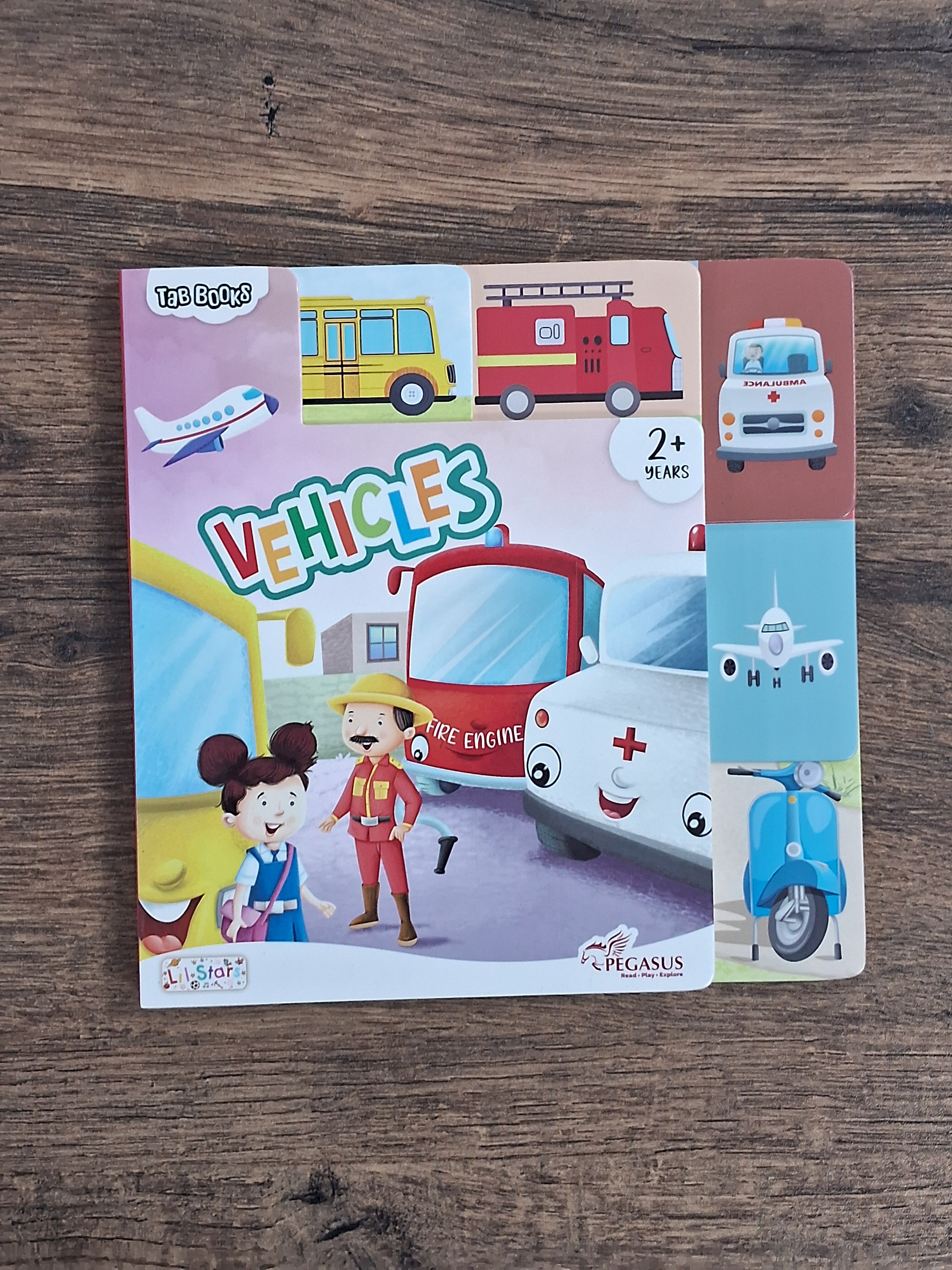 Vehicles - Tab Board Book