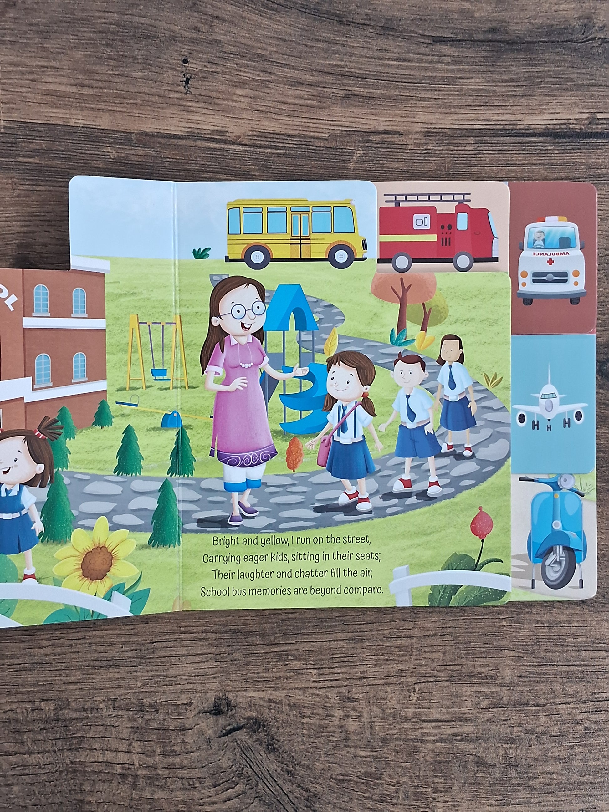 Vehicles - Tab Board Book