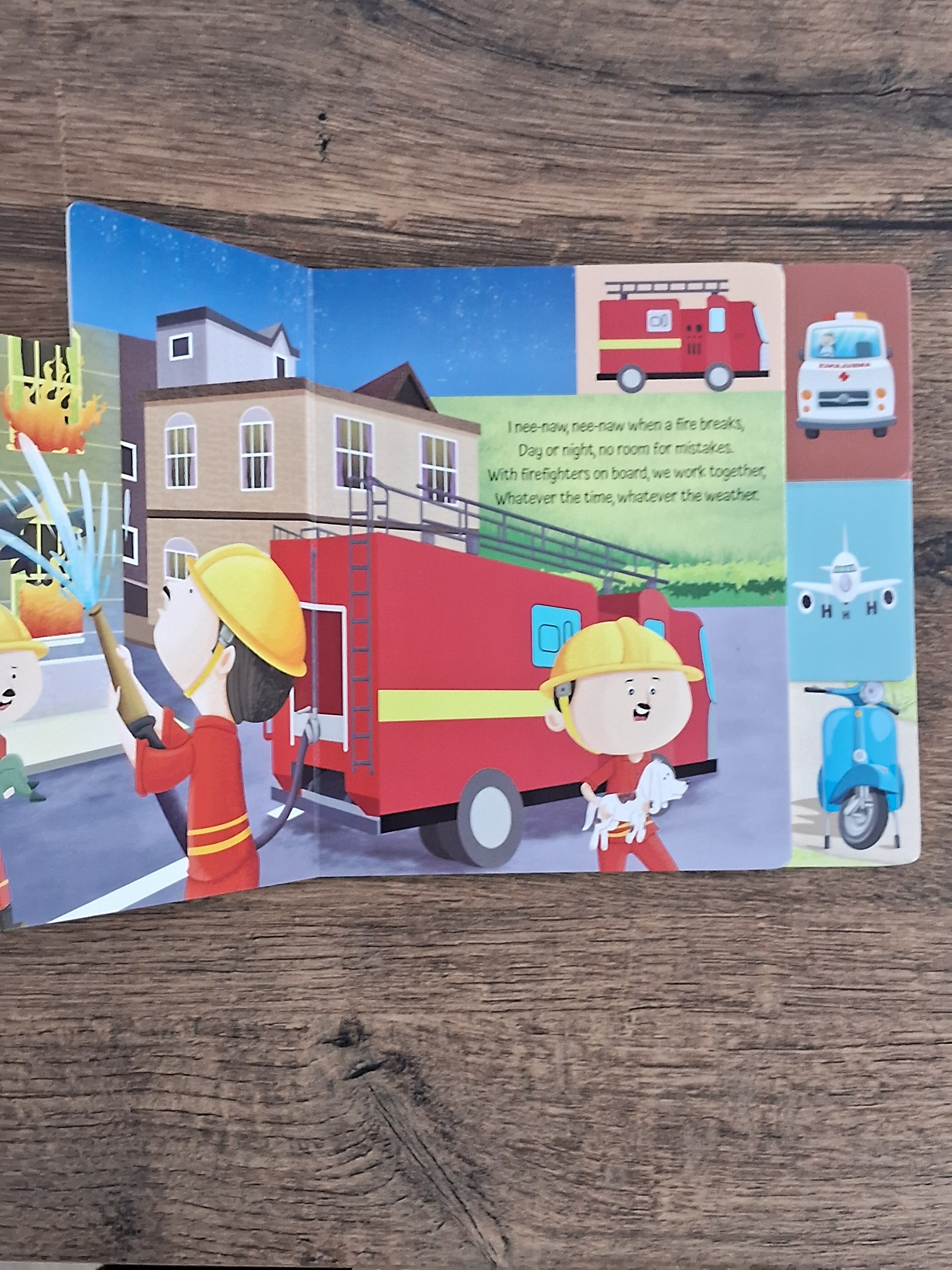 Vehicles - Tab Board Book
