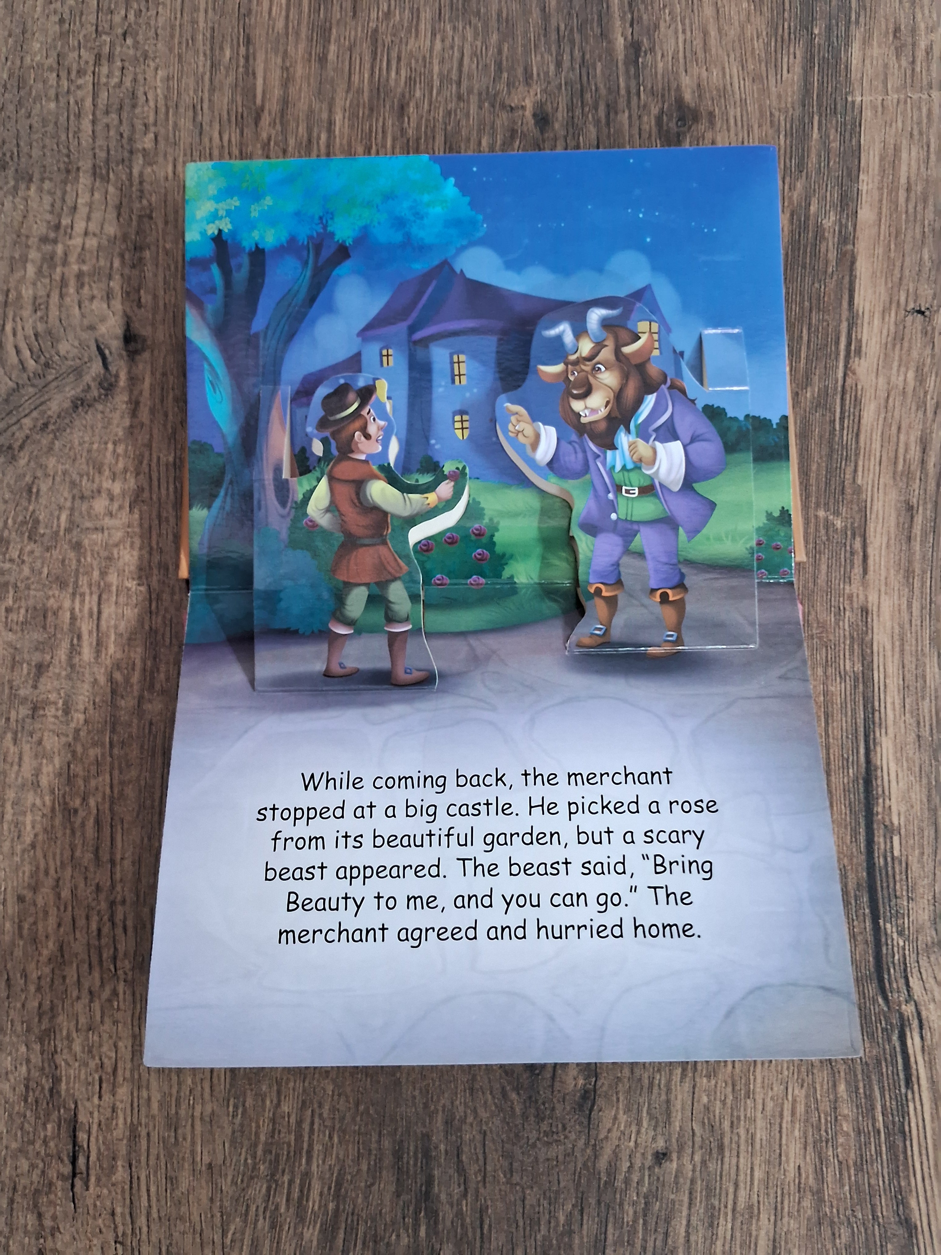 Beauty And The Beast - Popup Story Book