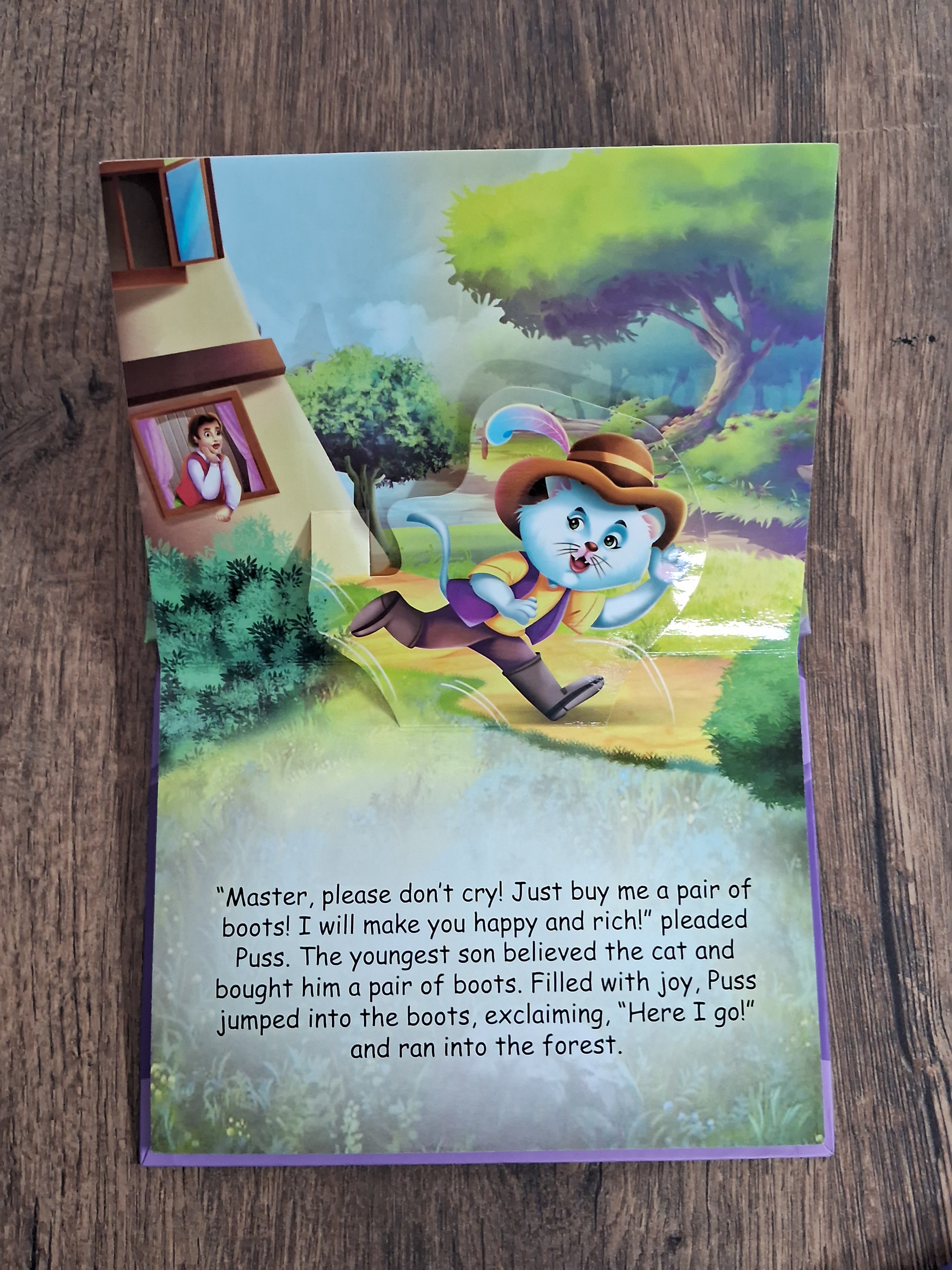Puss In Boots - Popup Story Book