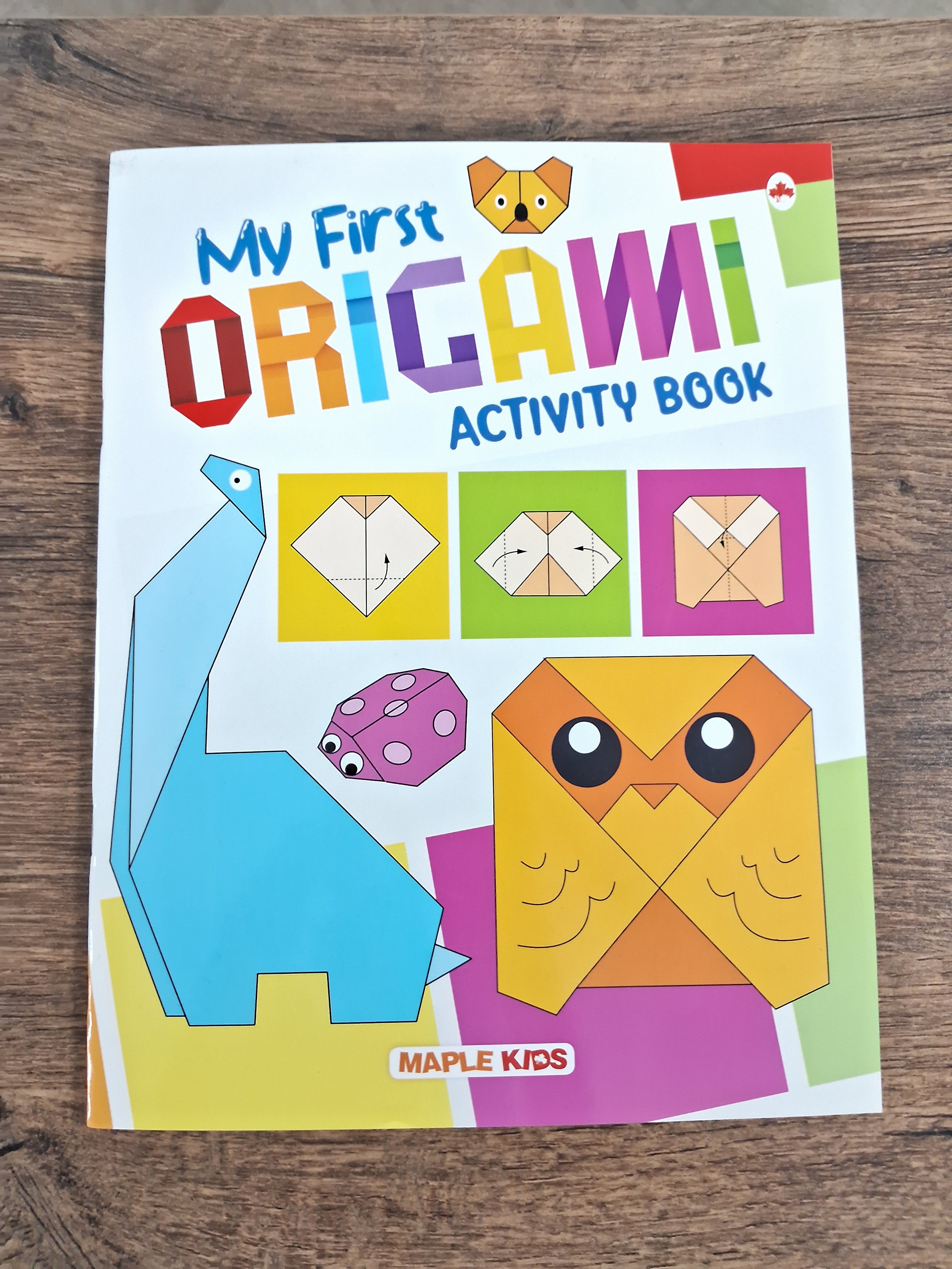 Origami - Activity Book for Kids (With Papers)