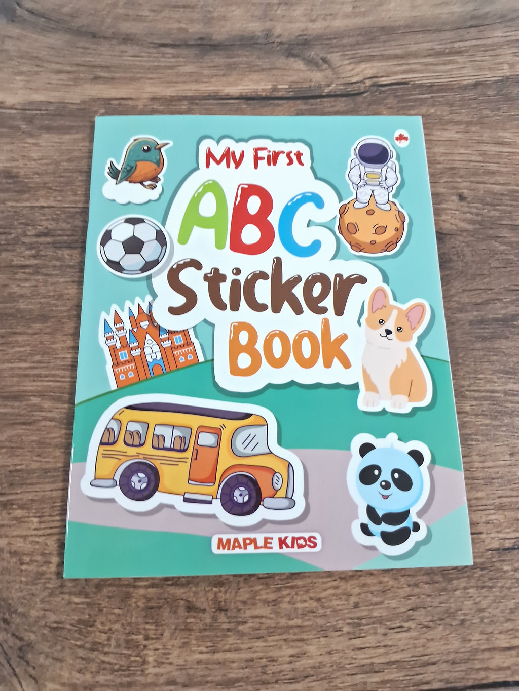 My First ABC Sticker book.