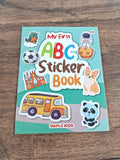My First ABC Sticker book.
