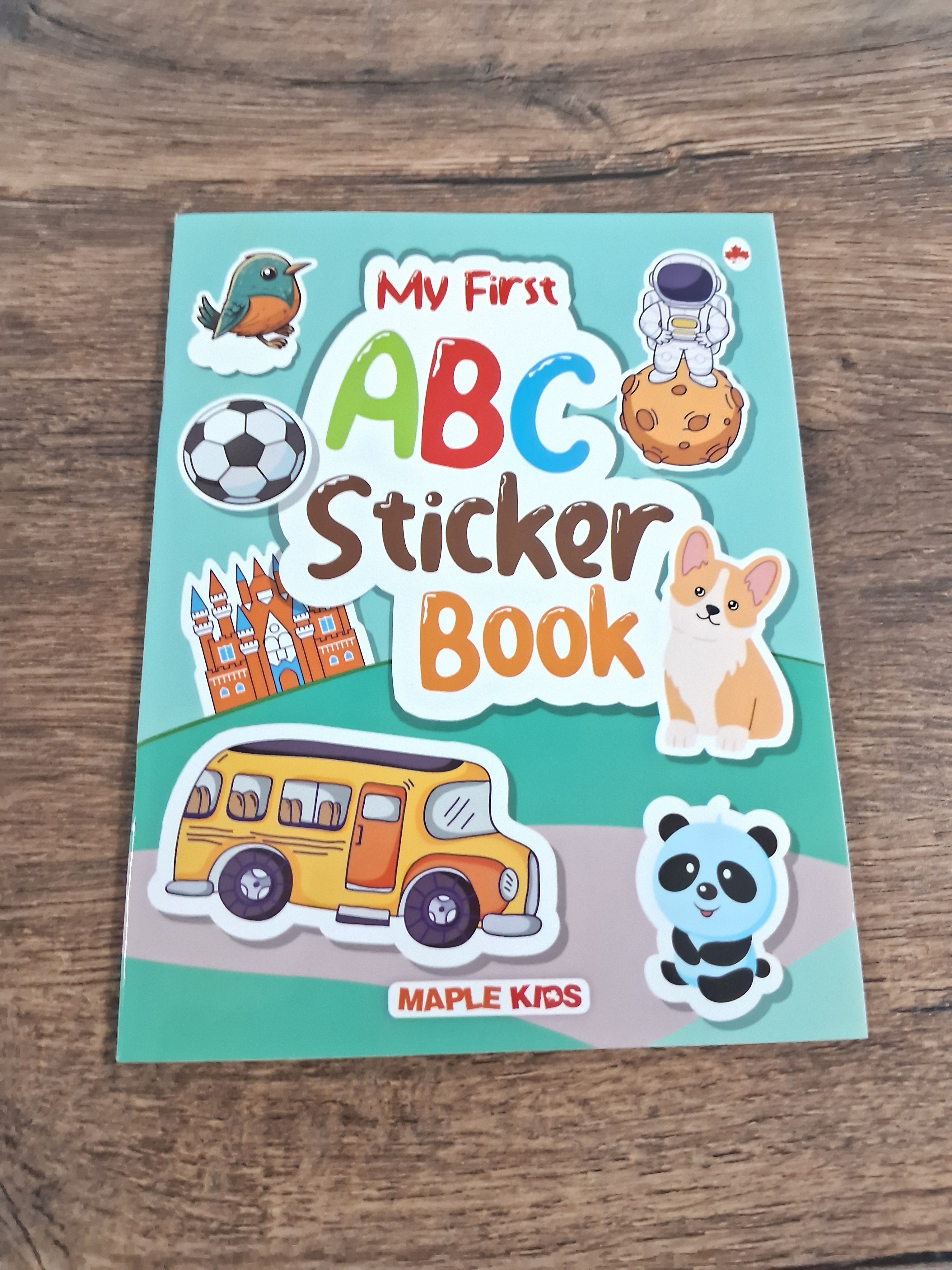 My First ABC Sticker book.