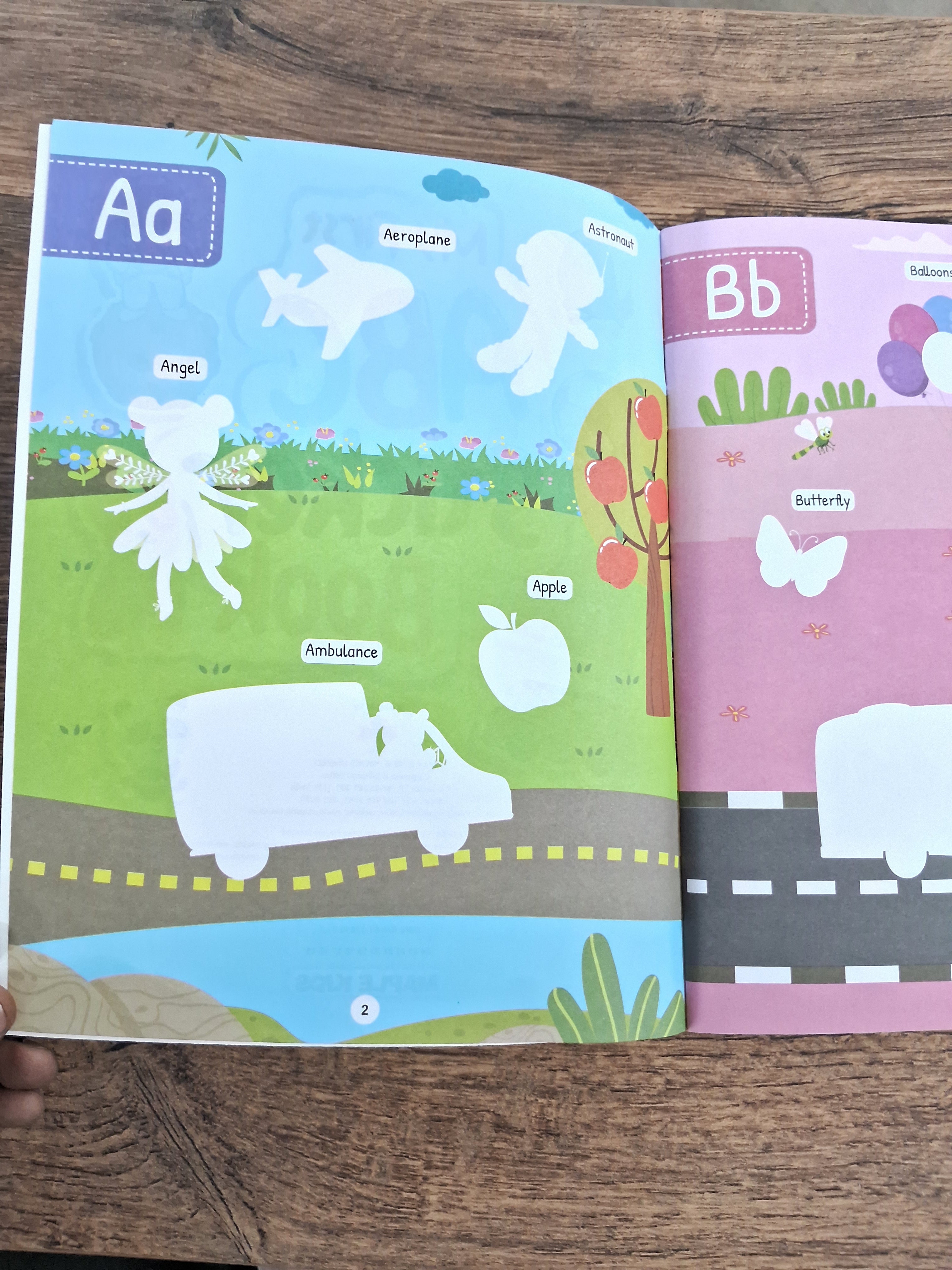 My First ABC Sticker book.