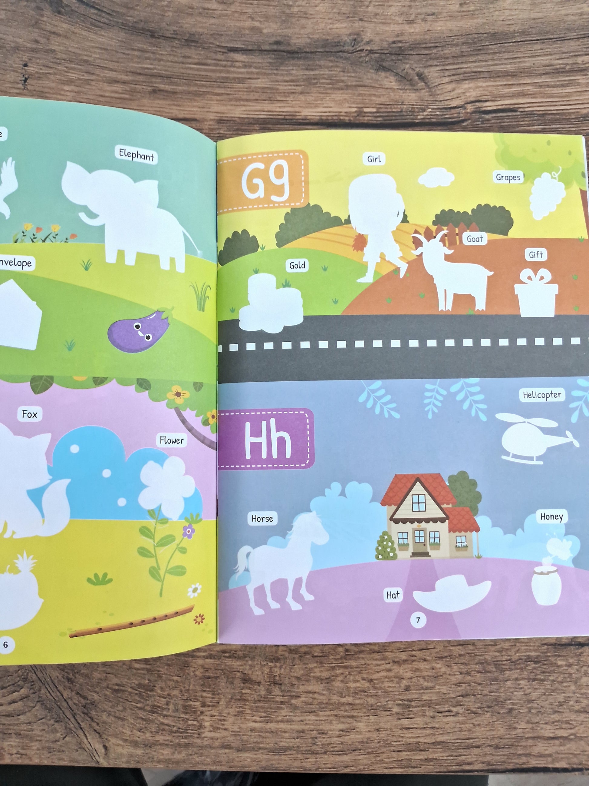 My First ABC Sticker book.