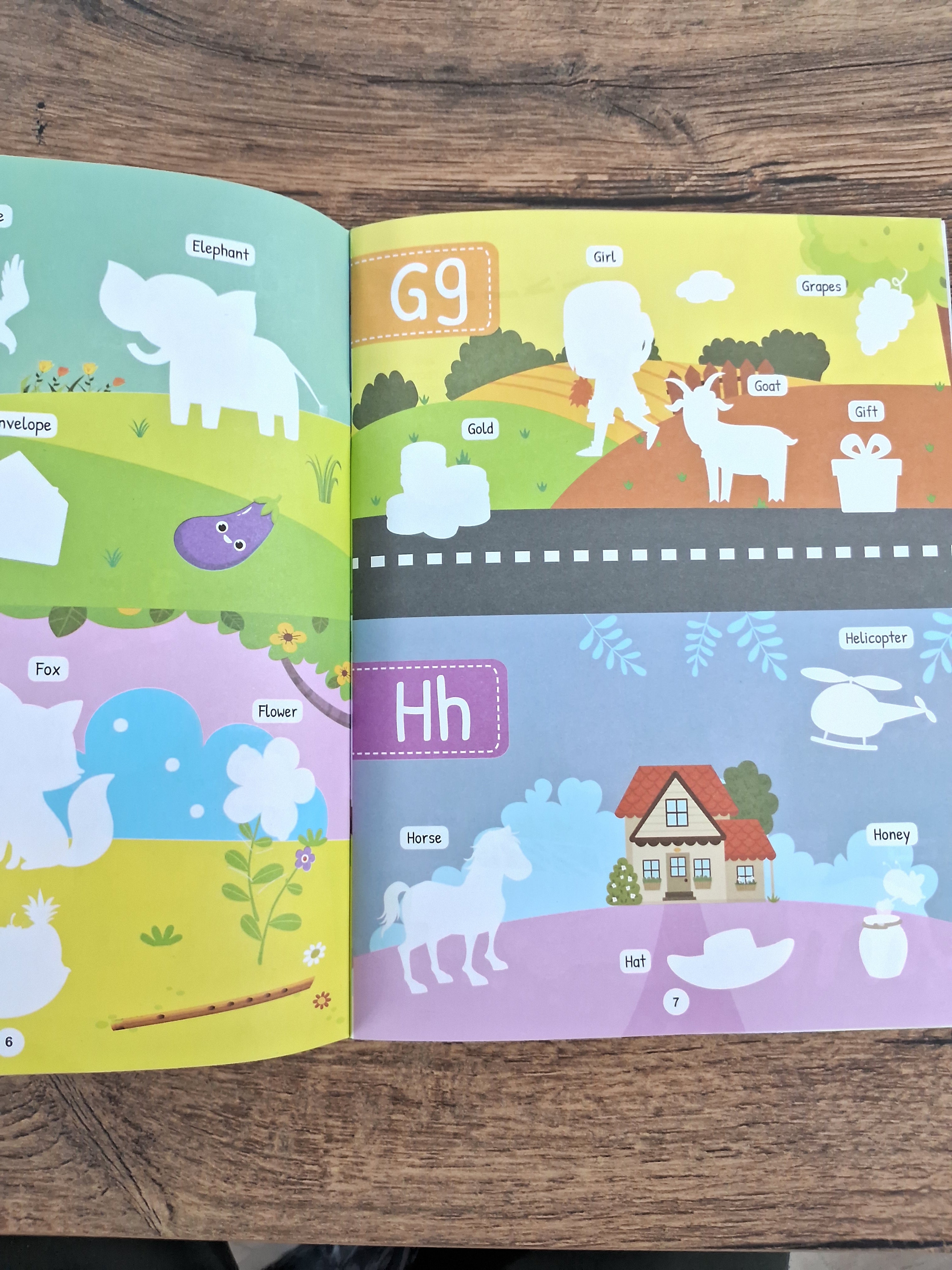 My First ABC Sticker book.