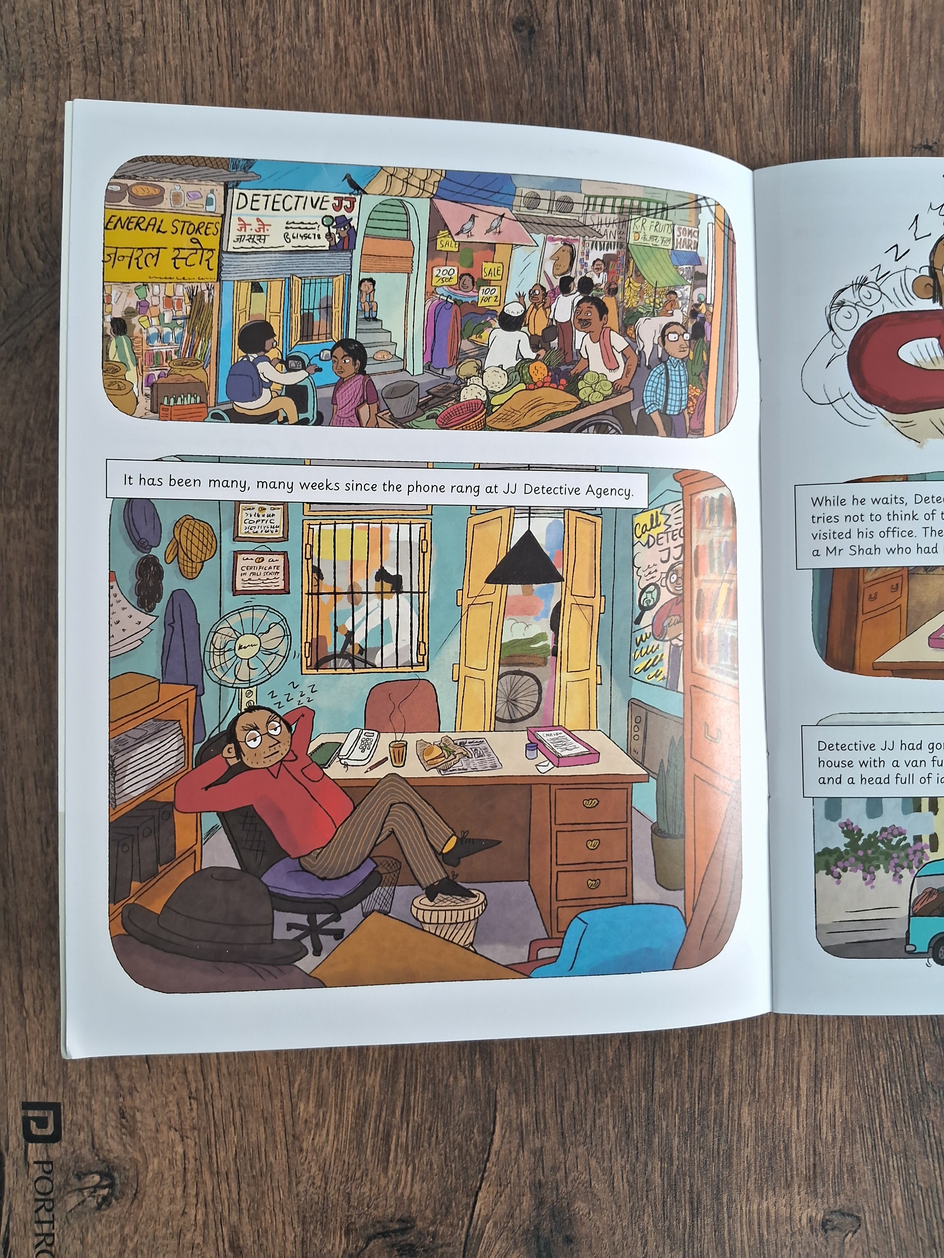 Comic - Detective JJ and the Case of the Missing Necklace - Pratham - Level4 - English