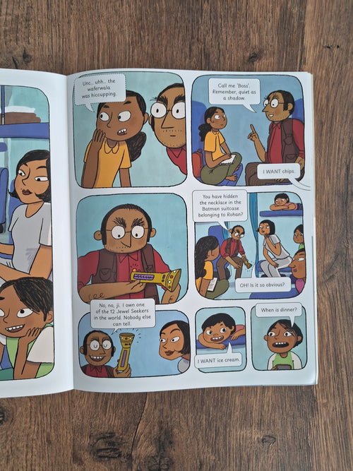 Comic - Detective JJ and the Case of the Missing Necklace - Pratham - Level4 - English