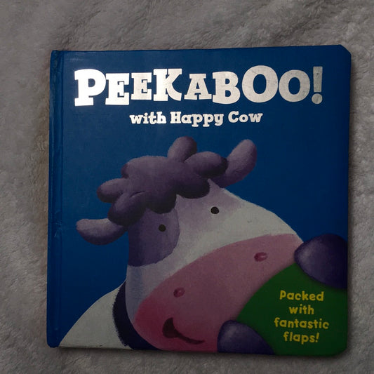 Peek a Book with Happy Cow