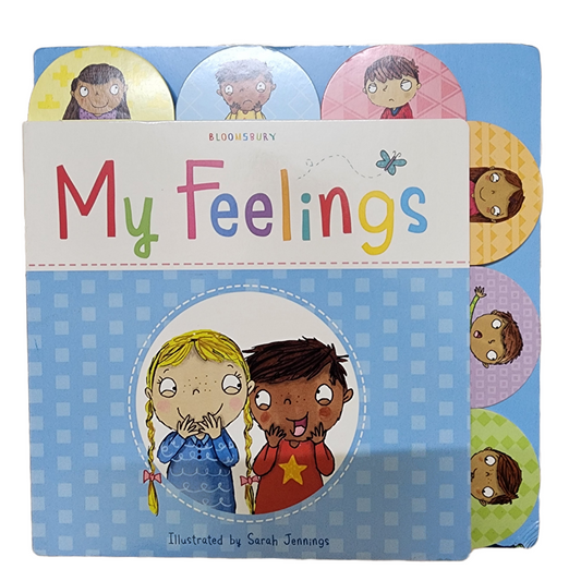 My Feelings - Tabbed Board Book - Very good condition