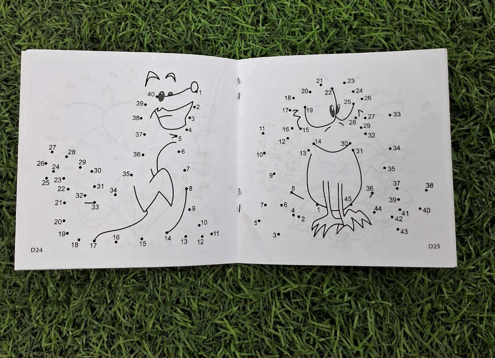 Combo of 4 dot to dot books