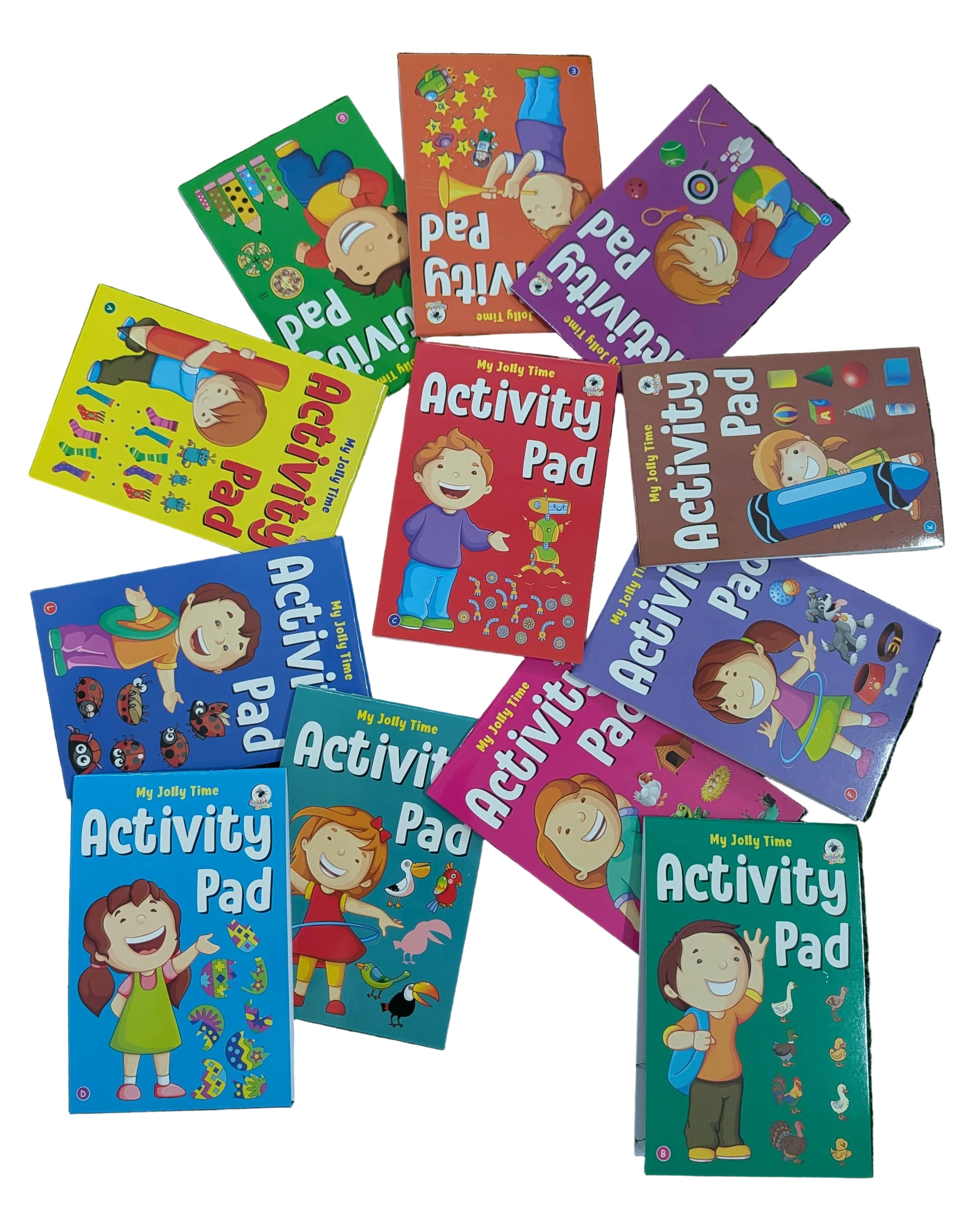 My Jolly Time - Activity Pad (Set of 12 Books)