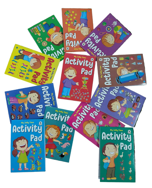 My Jolly Time - Activity Pad (Set of 12 Books)