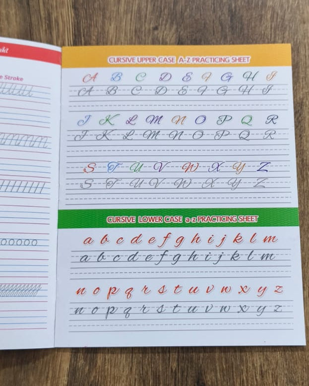 Reusable Cursive Writing Book
