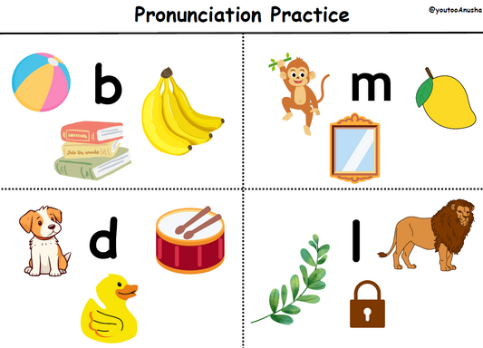 Pronunciation Practice - 1