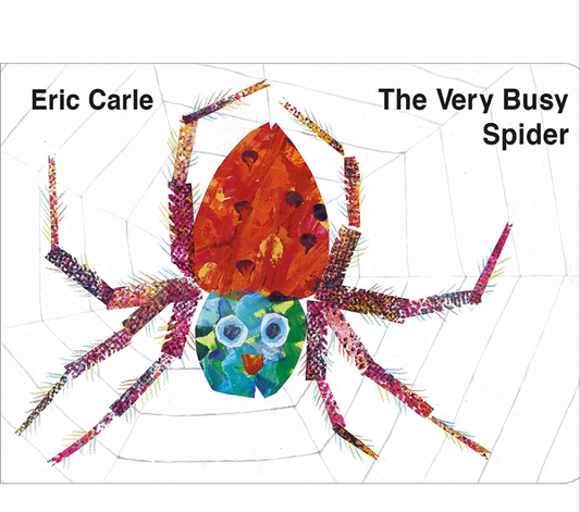 THE VERY BUSY SPIDER - Board book