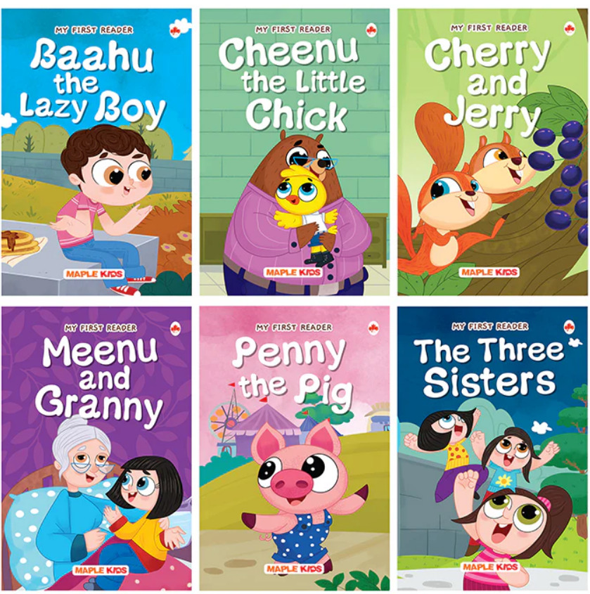 First Reader (Illustrated) (Set of 6 Books)