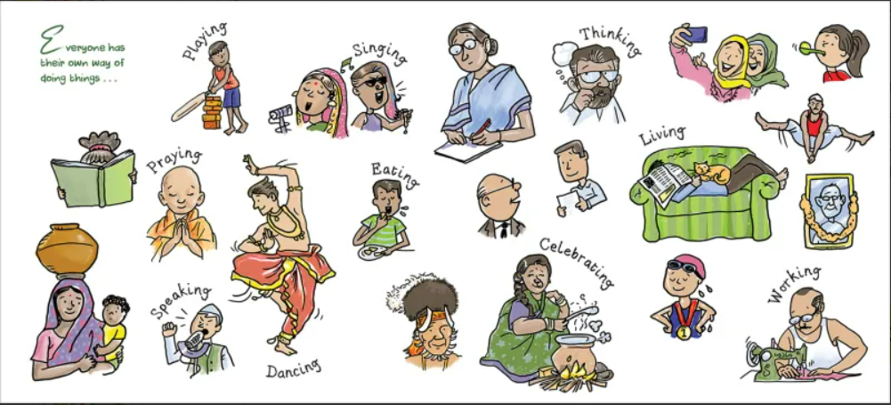 The Indian Constitution - 5 Fantastic facts - Picture Book