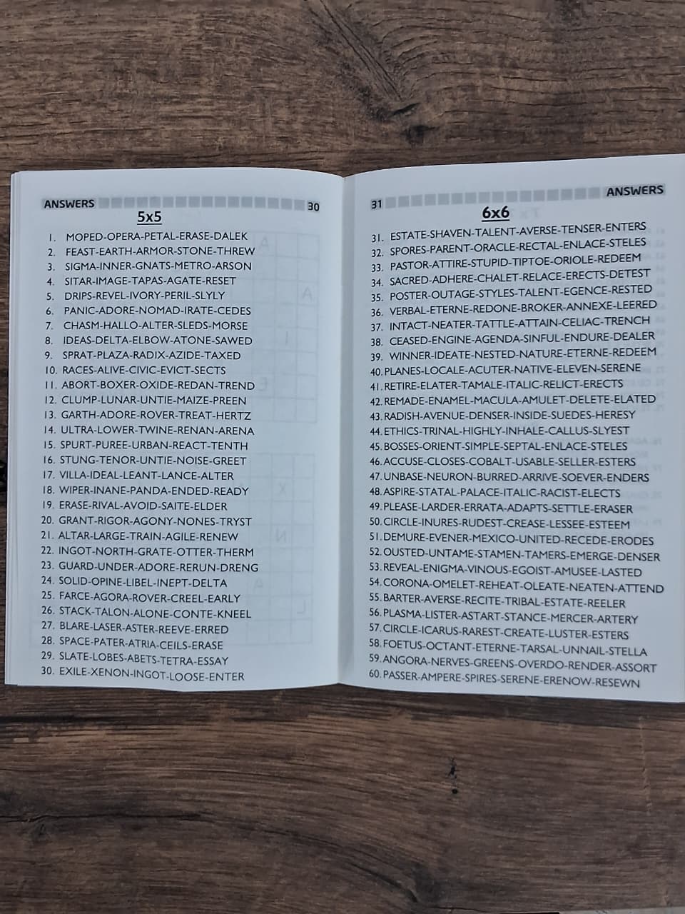Magic Word Square