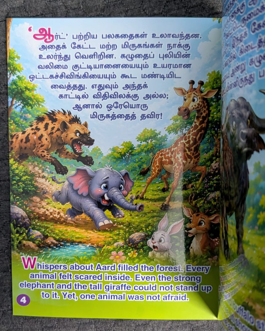 எது உண்மையான வெற்றி? - What is True Victory? - Tamil/English Story Book