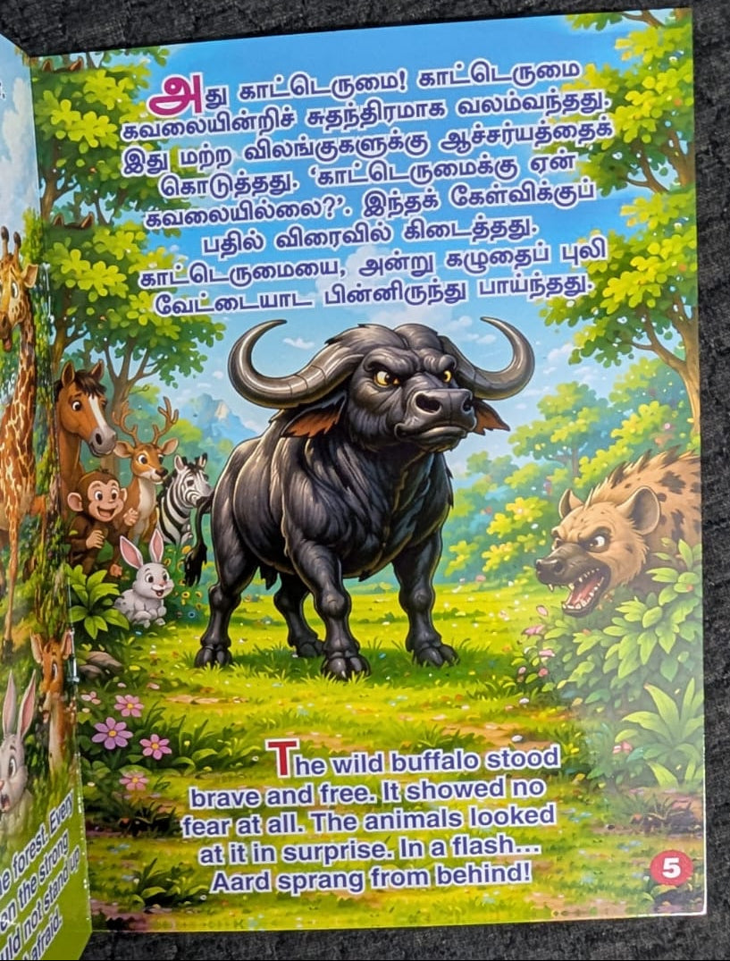 எது உண்மையான வெற்றி? - What is True Victory? - Tamil/English Story Book