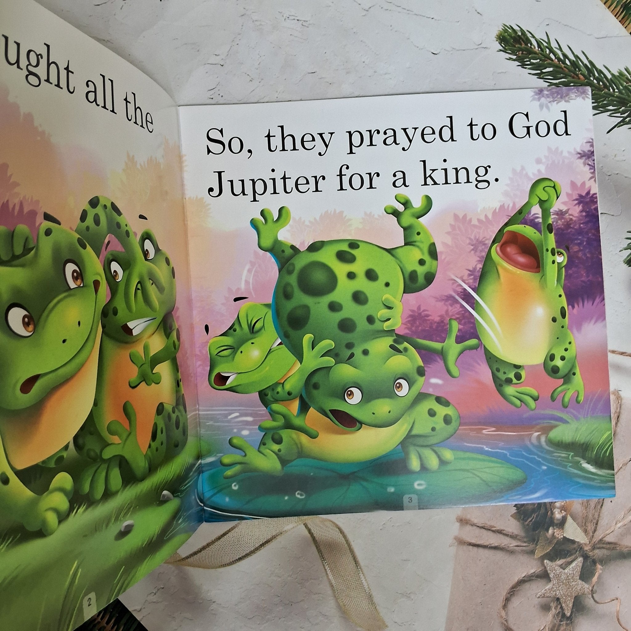 A king for the Frogs - Large Print - We Are Turners