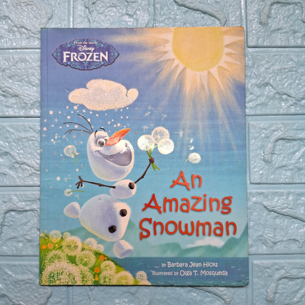 An Amazing Snowman - Very Good Condition Paperback - We Are Turners