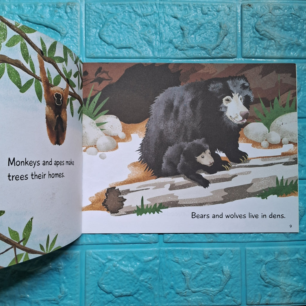 Animal Homes - English - Level 1 - Pratham - We Are Turners