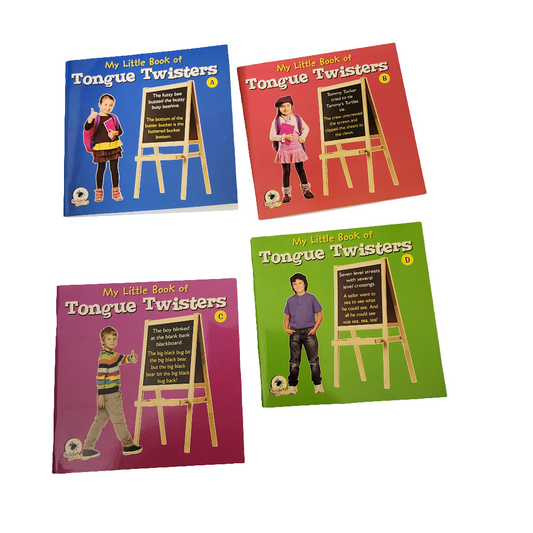 Tongue Twister Books (Combo 4 Books)