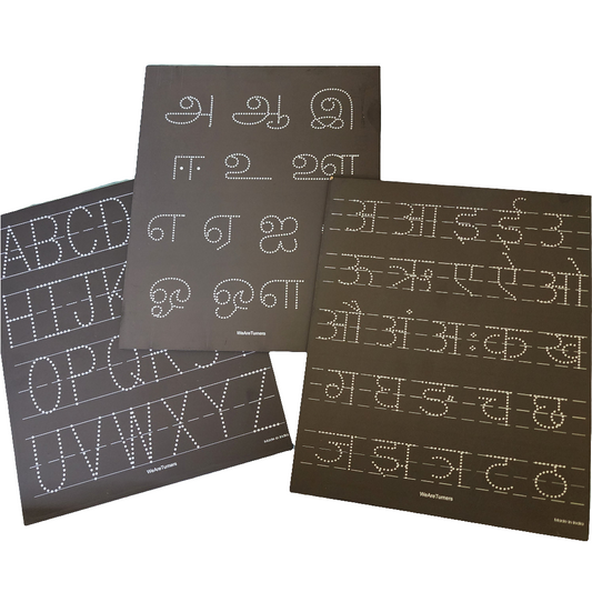 Tamil English Hindi Combo - Dual Sided Board