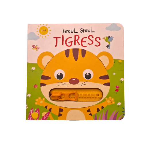 Zip Book - Growl Growl Tigress