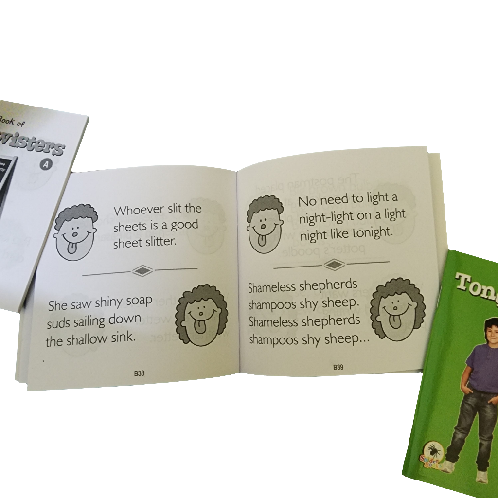 Tongue Twister Books (Combo 4 Books)